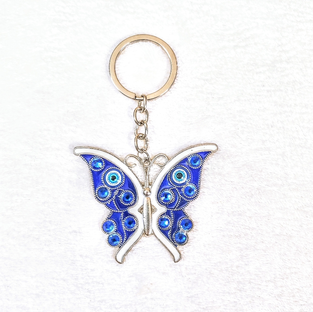 BOGO🎉Blue Butterfly Keychain